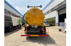 China 4x2 Chinese Dongfeng 6000 Liters Sewage Suction Truck supplier