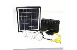 China Portable Mini Solar Lighting Systems With 7.4V 5.2Ah Rechargeable Battery supplier