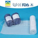 Surgical Absorbent Cotton Wool Gauze , Sterile Gauze Dressing 50m / 90m Length for sale