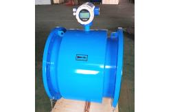 China RS485 4-20mA Digital Flow Meter Anti Corrosive Magnetic Flowmeter supplier