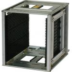 SMT PCB ESD Magazine Rack Gear Track Adjustable For Industrial Storage
