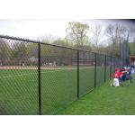 Anti Aging 9 Gauge Galvanized Chain Link Fence Diamond Hole 3D Modeling for sale