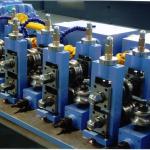 Horizontal Accumulator Steel Pipe Machine 76-140mm 90m/min