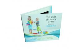 China Customized Printing Lcd Video Card , Promotional Lcd Invitation Card For Advertising supplier