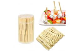 China biodegradable Reusable Mini Food Bamboo Party Forks in bulk supplier