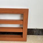 Extruded Baffle Aluminum Screen With Profile Size 400x400mm Inner Baffle 40x40mm