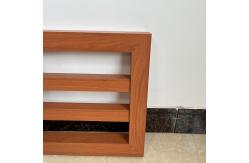 China Extruded Baffle Aluminum Screen With Profile Size 400x400mm Inner Baffle 40x40mm supplier