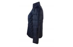 China Super Warm Cool Womens Winter Coats Fitted Shape Polyester Fabric With Surface Coating supplier