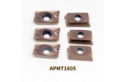 China Wear Resistant Tungsten Carbide Thread Milling Inserts APMT1605 supplier