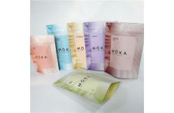 China Stand up ground coffee foil pouch packaging coffee bean bags with valve supplier