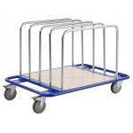 150KGS 4 Castor Small Board Trolley Material Handling Equipment Fabrication
