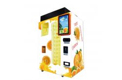 China Auto Fresh Orange Juice Cold Pressed Vending Machine With Display Screen supplier