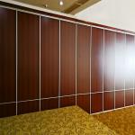 Fireproof Room Separating Sliding Folding Partition Wall For Church 3 Years Warranty for sale