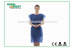 China Laboratory Durable Disposable Dental Patient Gowns Bariatric Hospital Gowns Without Sleeves supplier