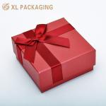 Custom Logo Jewelry Packaging Cardboard Paper Lid And Bottom Multiple Size Jewelry Box With Sponge Foam for sale