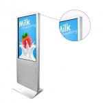 43 Inch Digital Advertising Kiosk , Interactive Lcd Panel Wifi Network Support for sale
