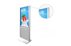 China 43 Inch Digital Advertising Kiosk , Interactive Lcd Panel Wifi Network Support supplier