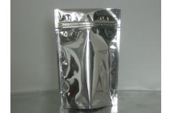China Custom Stand Up Metalized Foil Stand Up Pouches With Press / Slider Zipper supplier