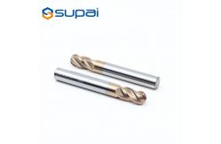 China High Precision Tungsten Steel HRC65 Solid Carbide End Mill supplier
