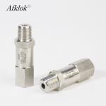 1/4 1/2 3/8 3/4 SS316 High Pressure One Way Check Valve Inlet Male Outlet Female for Air Compressor for sale