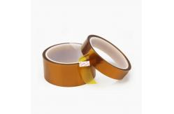 China Kapton Double Sided Tape Tawny PI Film ESD High Temperature Tape supplier