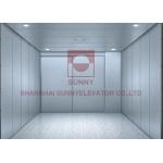 1000kg Space Saving Freight Gearless Machine Roomless Elevators for sale