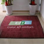 7 mm Washable Custom Logo Mats Nightmare Before Christmas Personalized Doormat for sale