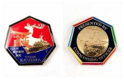 China Custom Training Vessel Commemorative Coin Nnautical Collector'S Coins supplier