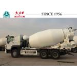Modern Structure HOWO Concrete Mixer Truck 10 CBM 400 L Fuel Tank With Motor for sale