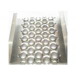 5 Depth Round Hole Metal Grtp Strut Grating Panel For Anti Skid Walkway for sale