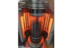 China 18pcs Halogen Tube Vacuum Brazing Machine With Max Temperature 950.C supplier