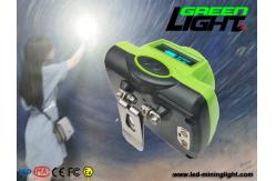 China ATEX 13000lux LED Miner Cap Lamp 240lum For Industrial Mining Lighting supplier