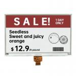 Low Power Consumption 7.5 Inch E-Ink E-Paper Display, Epaper Black, White And Red Three-Color Screen for sale