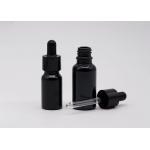 Custom Empty 30ml Essential Oil Diffuser Bottles Black Lid