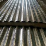 DX51D Z100 Galvanized Iron Roofing Sheet Corrugated 6-12m Length for sale