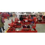 Large Electric Motor Driven Centrifugal Pump / Techtop Motor Fire Fighting Pump Set NFPA20 for sale