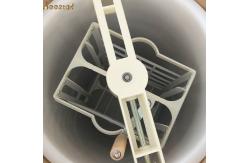 China 2 frame plastic manual honey processing extraction machine beekeeping honey extractor supplier