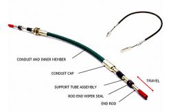China Custom Push Pull Control Cable , Automotive Transmission Control Cable supplier