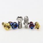 Titanium Gr5 Banjo Bolts Titanium Alloy Banjo Brake Screws for Motorcycle for sale