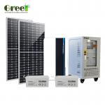 Monocrystalline Silicon Off Grid Solar System Lithium Ion Battery 5kW to 100kW Load Power for sale