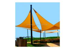 China Polyester Sun Shade Sail Waterproof Shade Sails Outdoor Sun Shade supplier