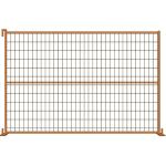 ISO14001 2015 Iron Metal L9.5ft Temporary Event Fencing for sale