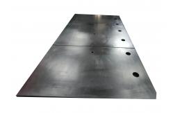 China Polyacrylonitrile Carbon Fiber Composite Plate thick 3-16mm supplier