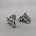 Custom Aluminium Corner Joint OEM V Shaped For Office Partition for sale