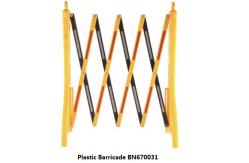 China Durable Portable Folding Security Gates Portable Safety Barricades With Reflective Tape supplier
