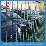 Professional Double Wire Fence / Twin Wire Mesh Fencing Square Hole Shape