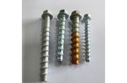 China Hex flange concrete thread self-cutting anchor cement self-tapping screws supplier