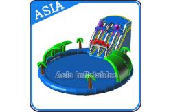 China Super Fun Inflatable Water Park , Amusement Park Games Equipment supplier