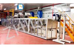 China 450mm Width Training Pad Pet Pad Machine 200 m/min supplier