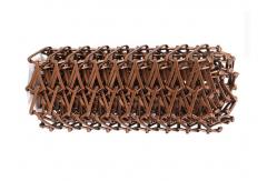 China Balanced Sprial Weave Metal Curtain Drapery / Chain Link Drapery supplier